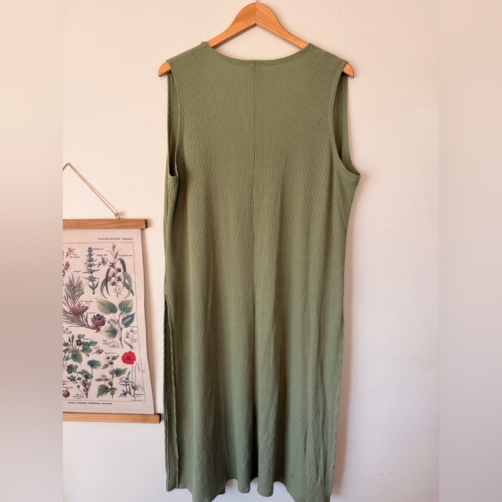 LuLaRoe - Large - Olive Maxi Duster - Picture 5 of 5